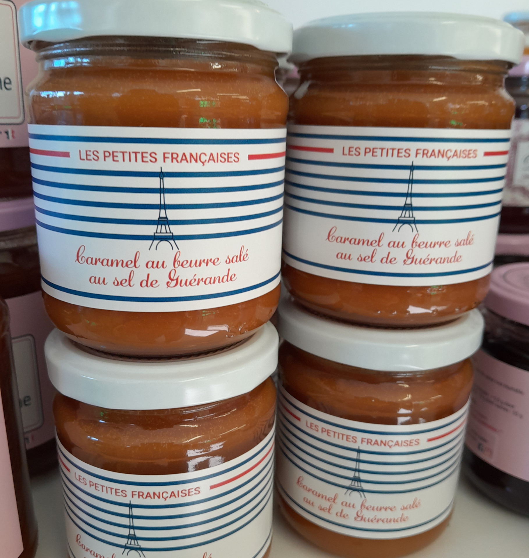 Caramel au beurre salé au sel de Guérande