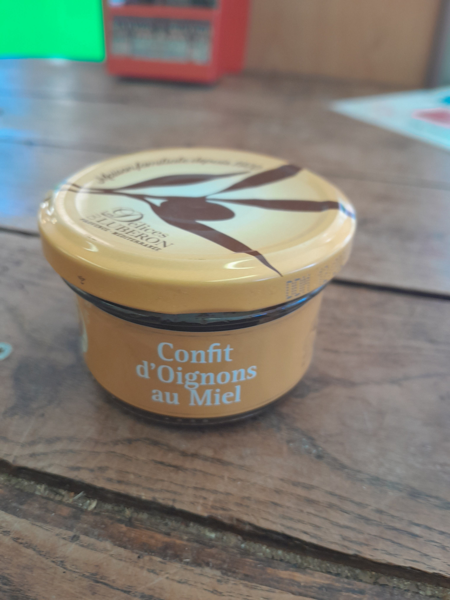 Confit d'oignons au miel