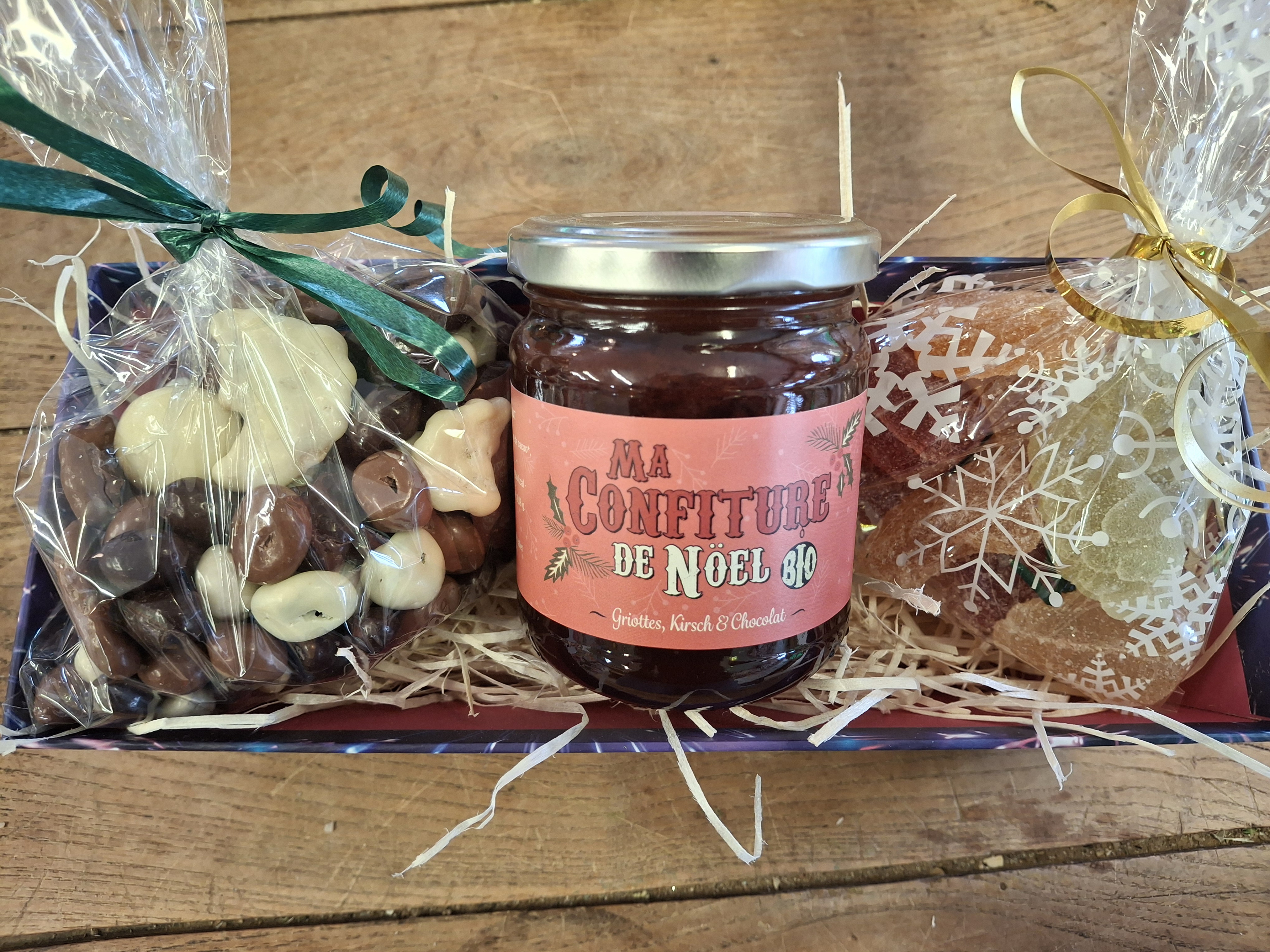Confiture de Noël/ Pâte de fruit/ Chocomix