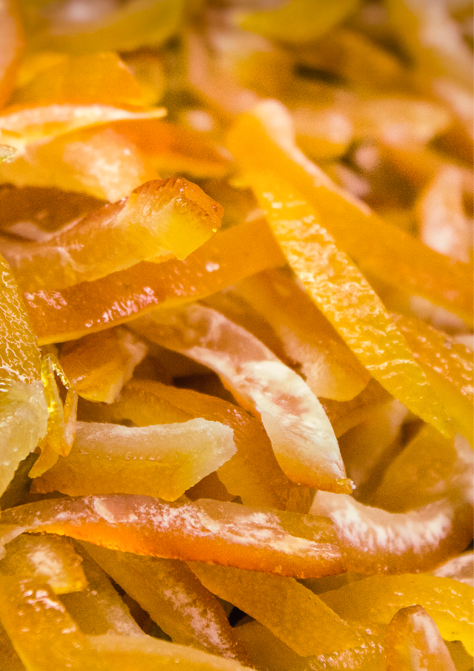 Lamelle d'écorce d'orange confite 100g