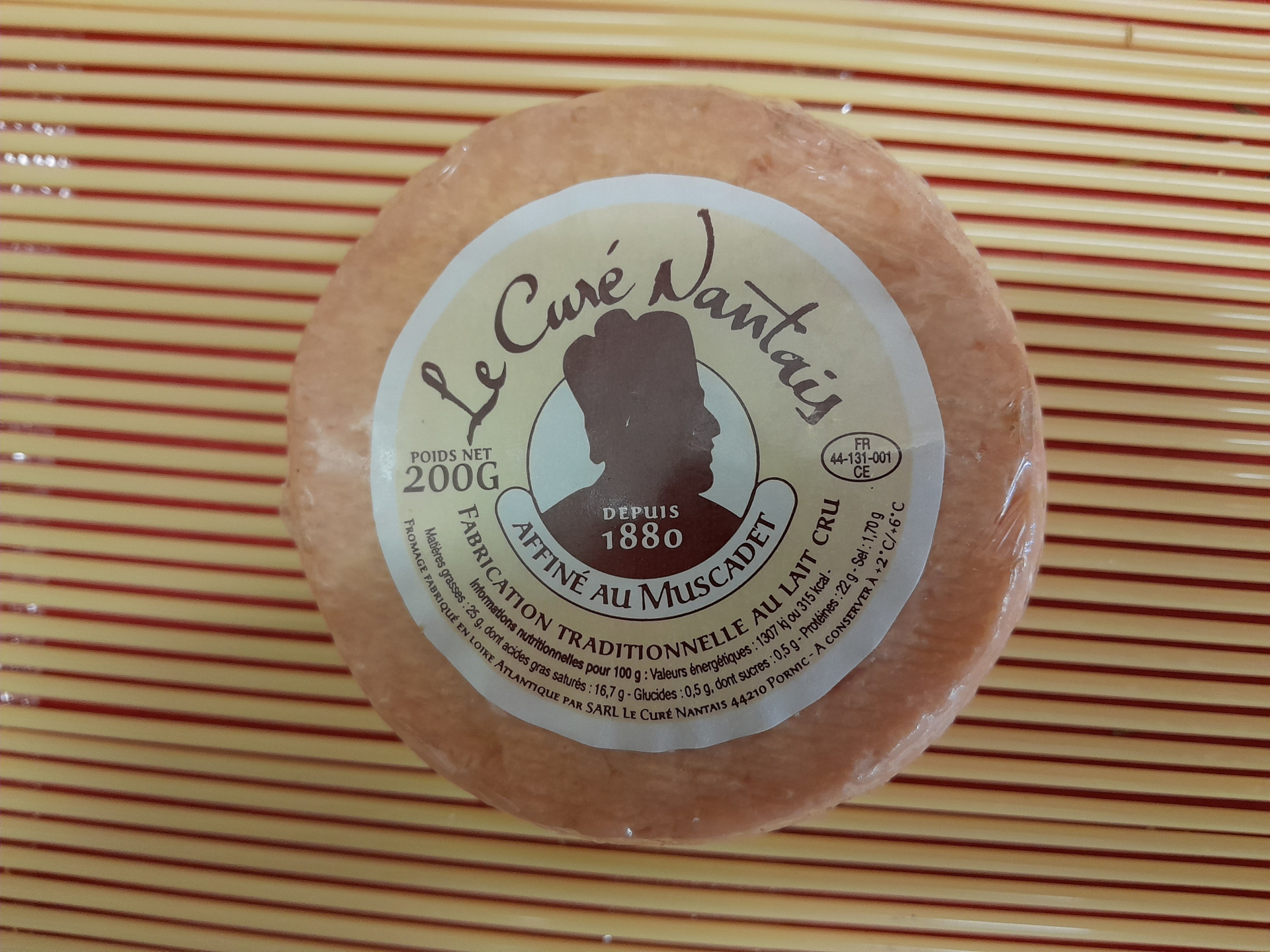 Curé Nantais affiné au muscadet 200g