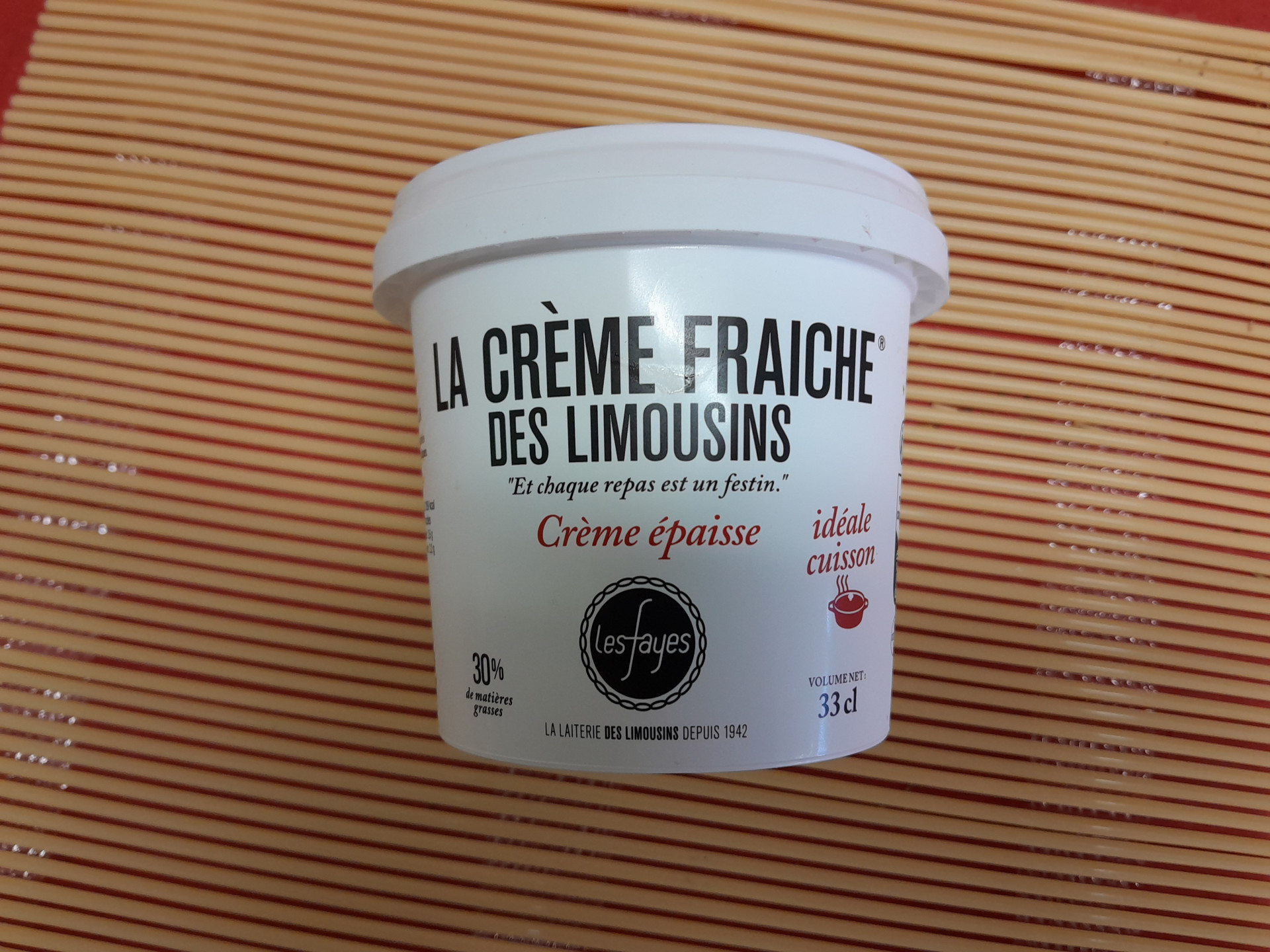 Crème fraiche 33cl