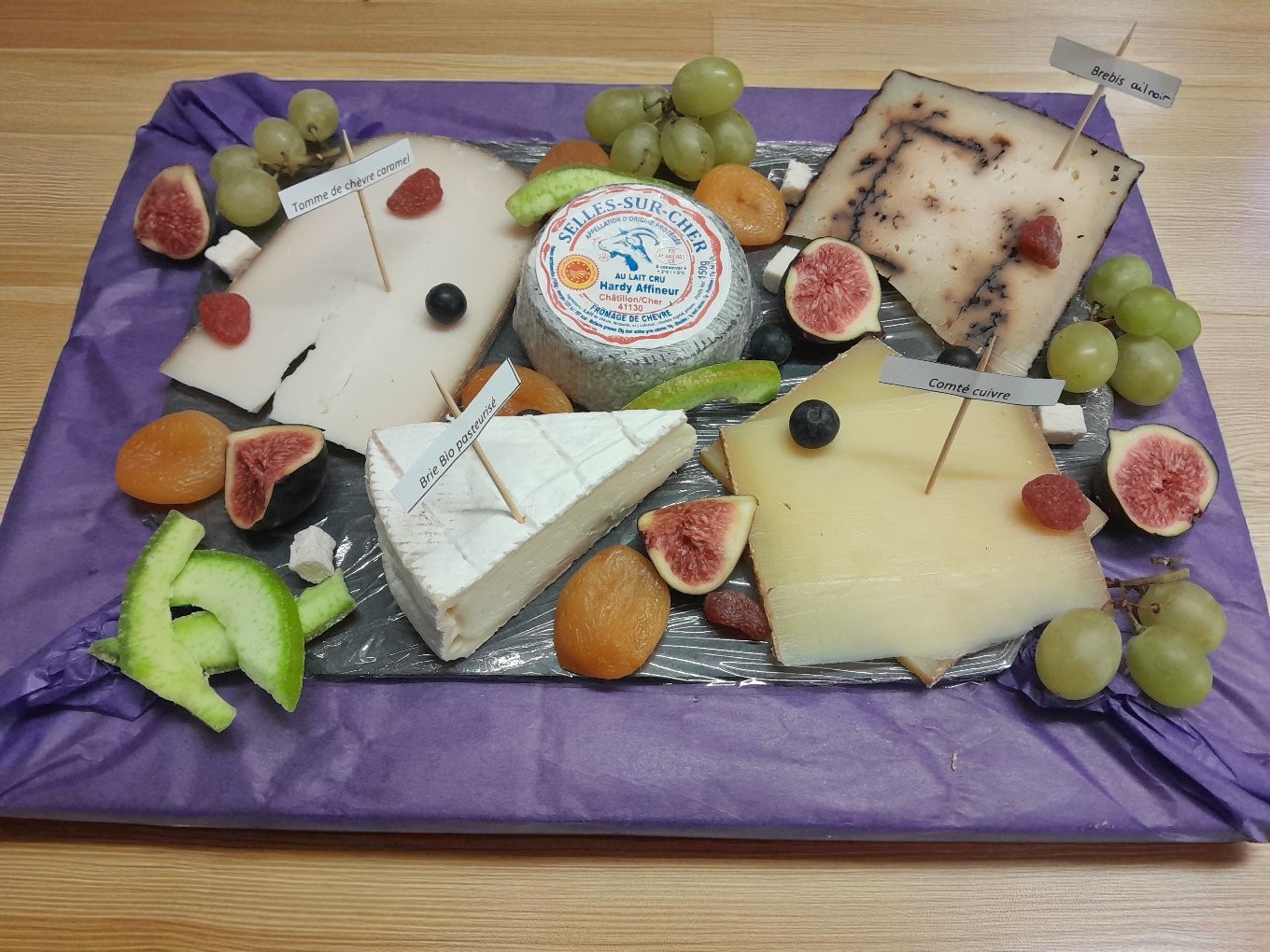 Plateau de fromages
