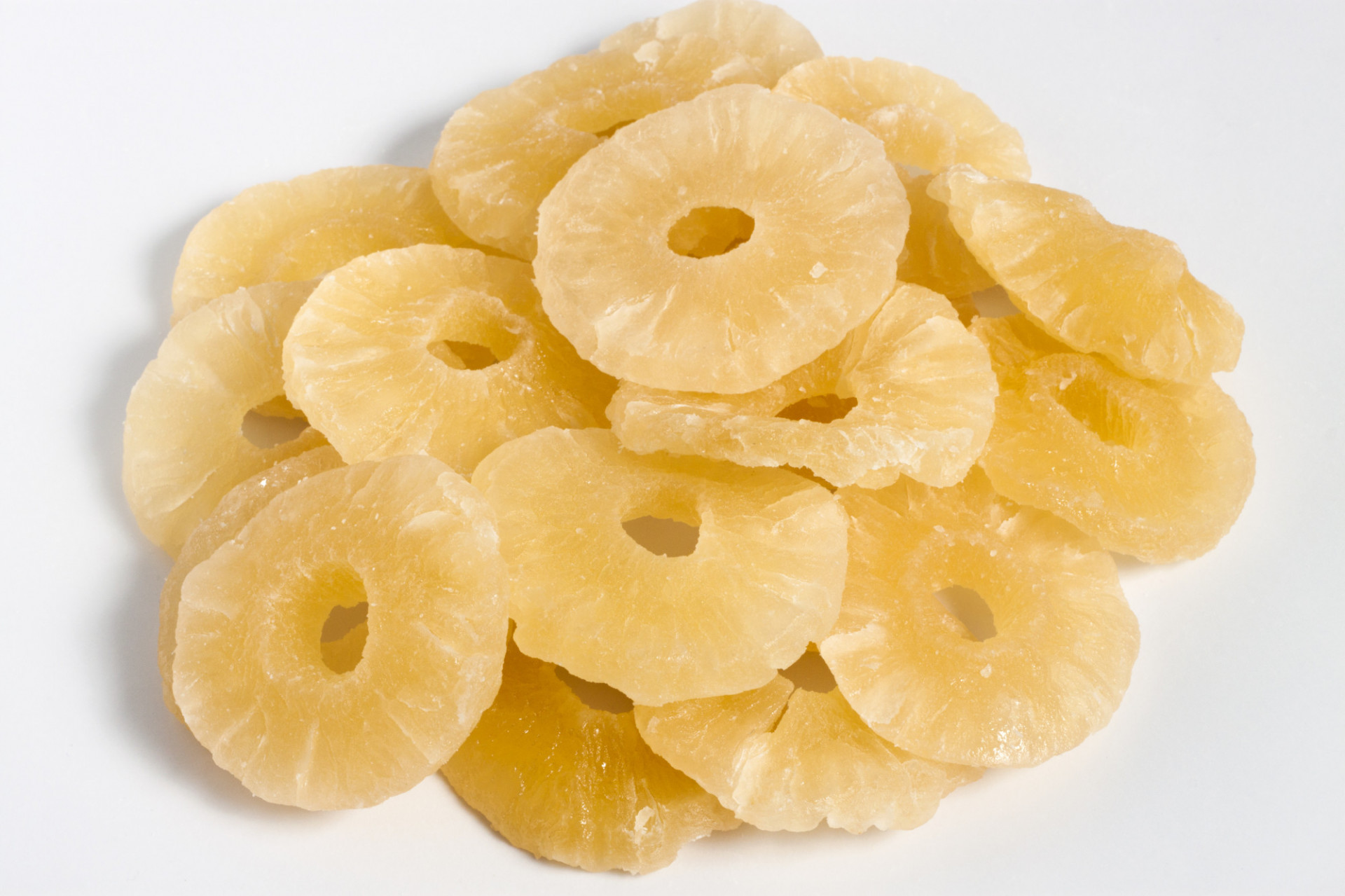 Ananas tranches déshydratées