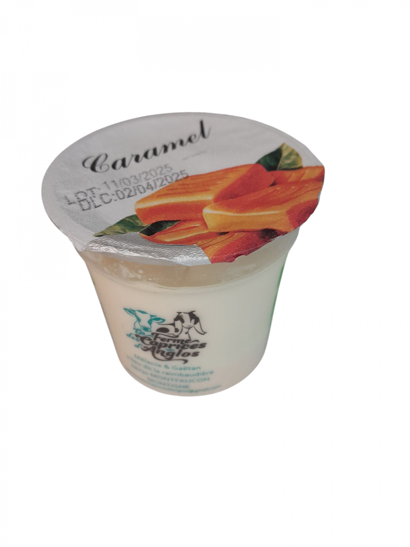 Yaourt fermier BIO Caramel