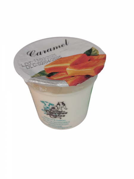 Yaourt fermier BIO Caramel