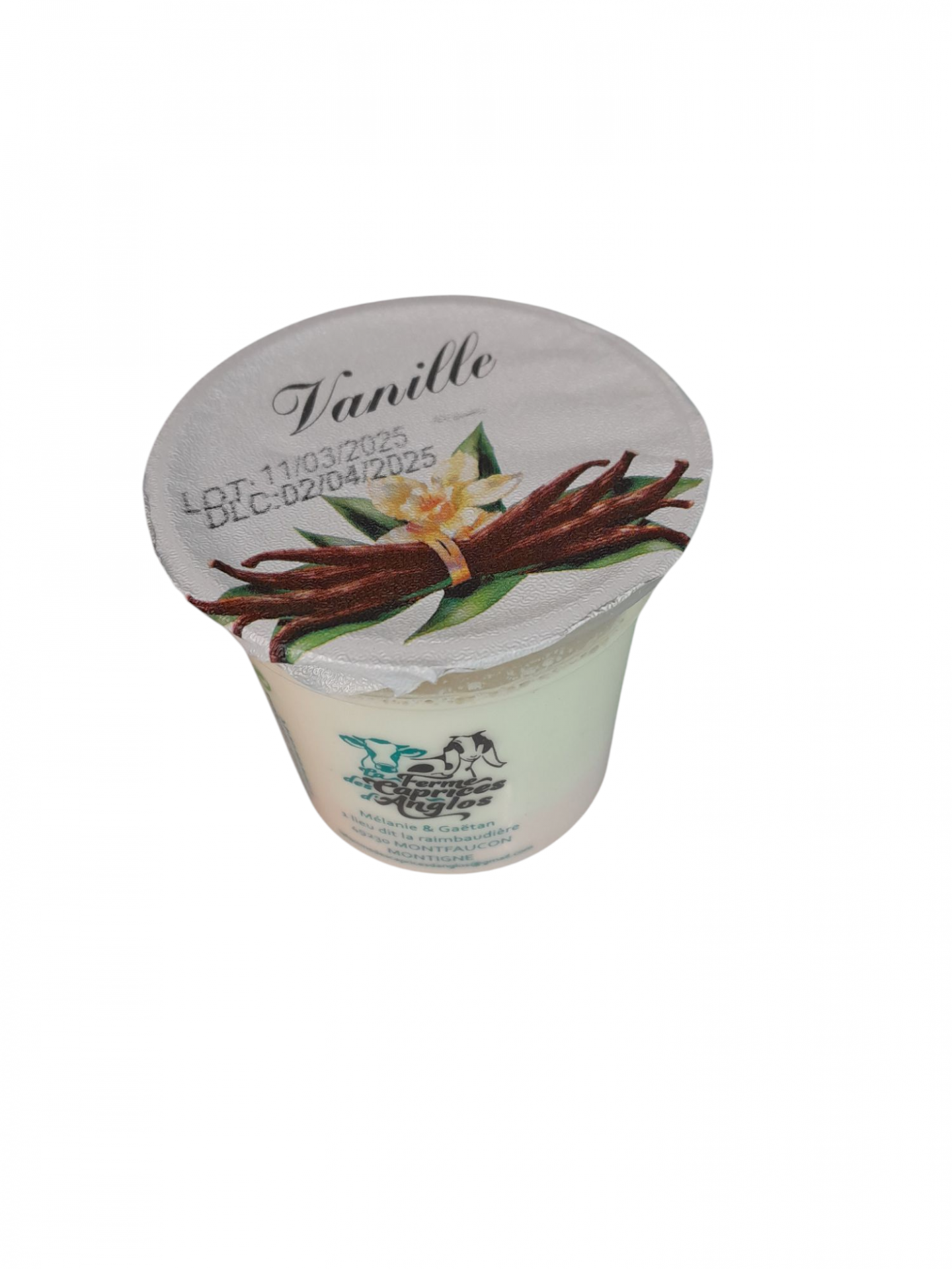 Yaourt fermier BIO Vanille