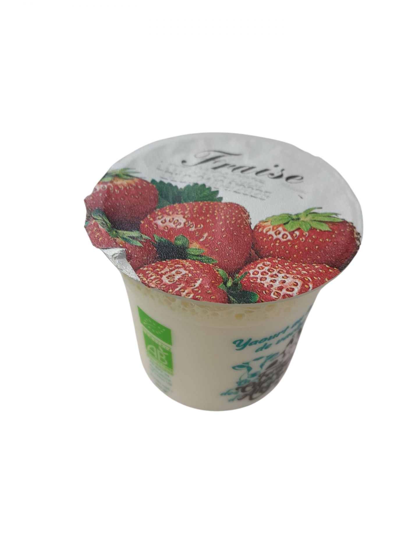 Yaourt fermier BIO fraise