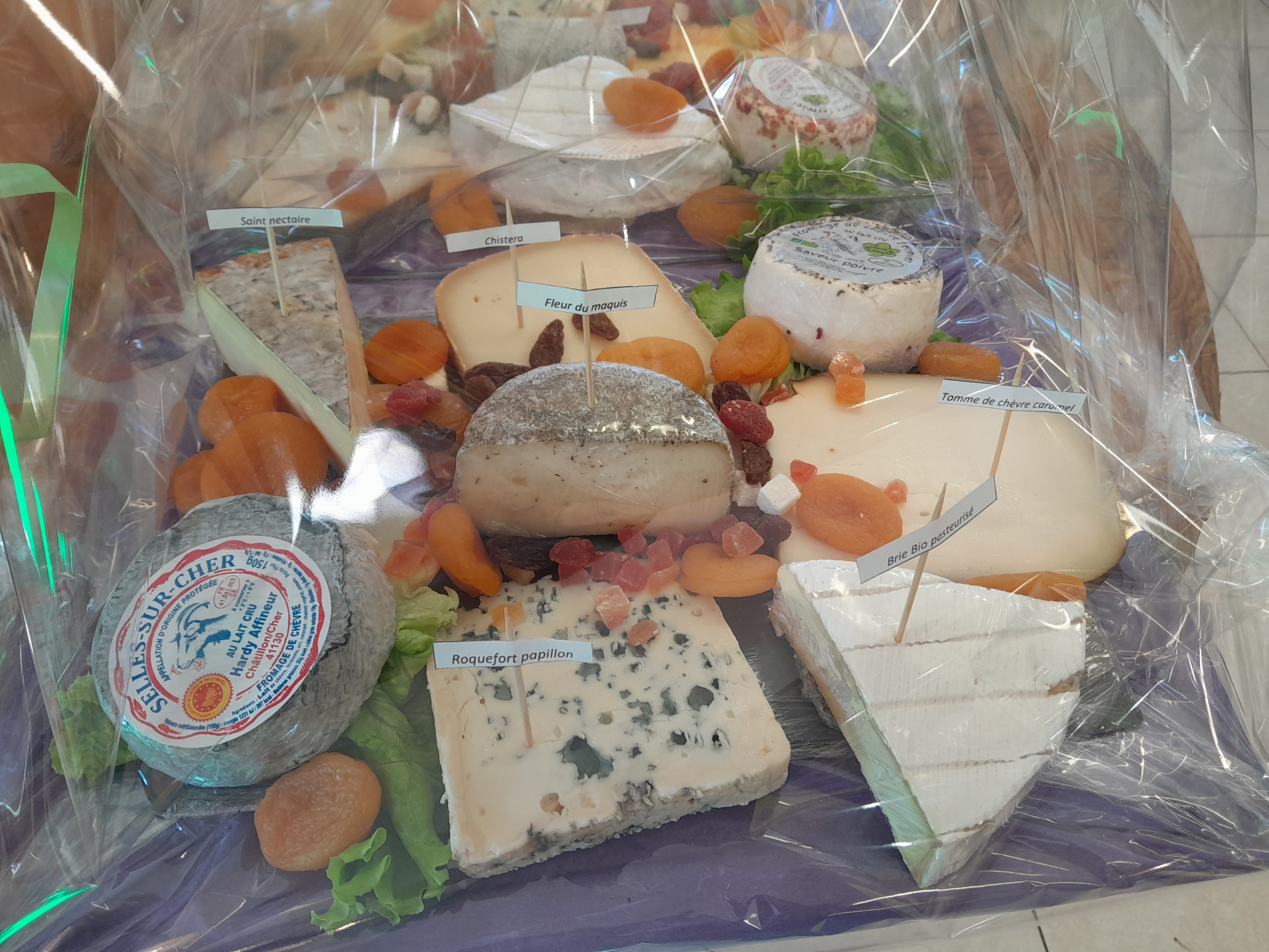 Plateau de fromages
