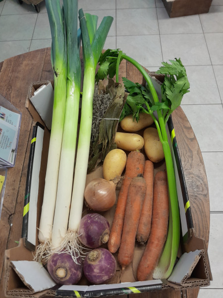 Légumes pour pot au feu
